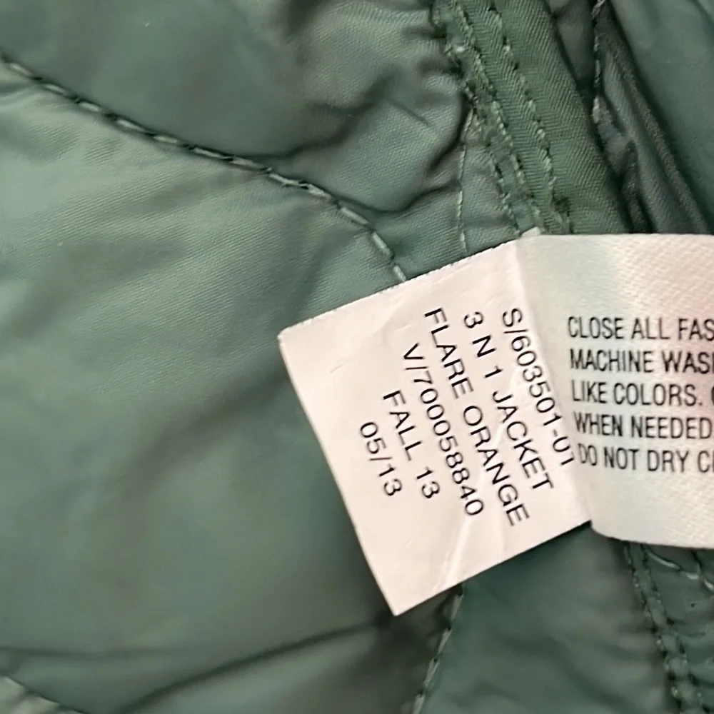 Gap 3 in 1‎ Jacket / Flare Orange / SZ M